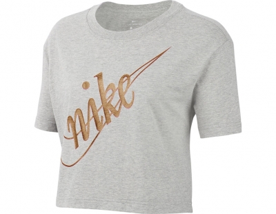 Nike T-shirt Crop Glitter W